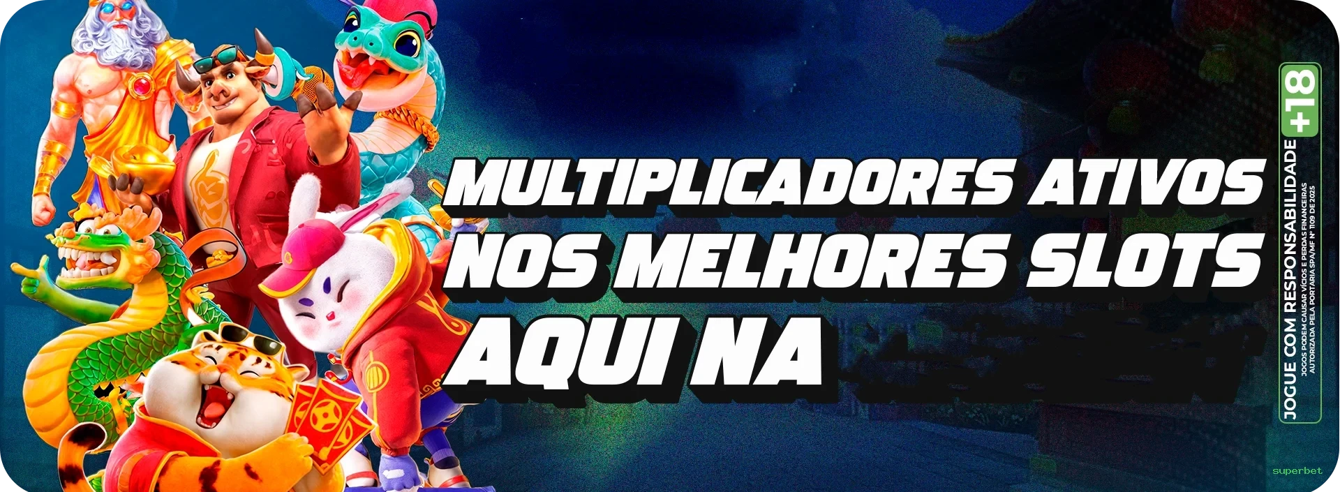Bônus boas-vindas superbet R$100